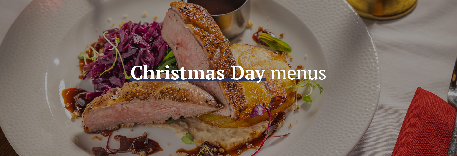 Christmas Day Menu at The King's Head