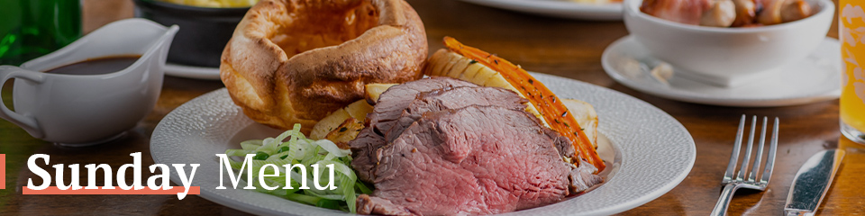 Sunday Menu at The King's Head